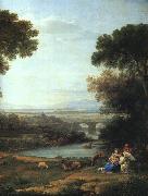 Claude Lorrain The Rest on the Flight into Egypt oil painting